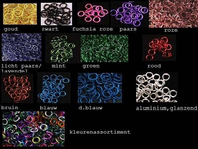 Chainmaille armband "Japanese flower"