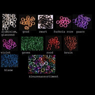 Chainmaille armband "Inverted roundmaille"