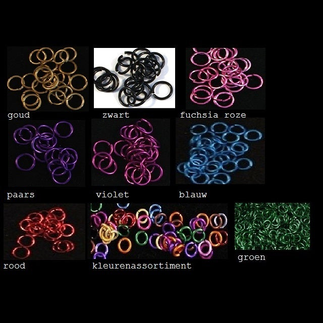 Aluminium ringetjes 1.2x6.6