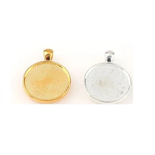 Dubbelzijdige hanger rond