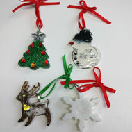 X6 Set van 4 Kerst-mallen