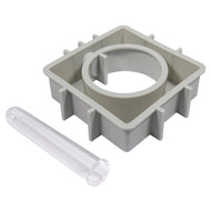 Vaas vierkant met cirkel