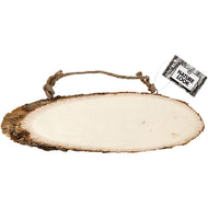 Deurschild met koord