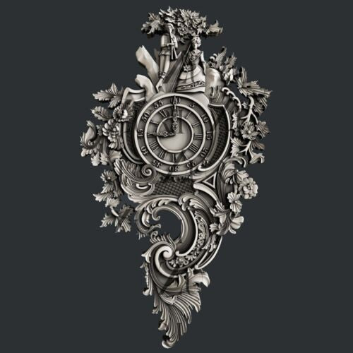 49_ROCOCO CLOCK