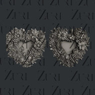 60_FLORAL LOVEHEARTS SET 1