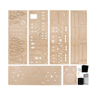 Houten bouwset Alpendorp