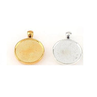 Dubbelzijdige hanger rond