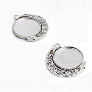 Dubbelzijdige hanger zon-maan S