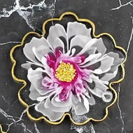 Onderzetter grote bloem