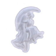 Verliefd paartje op de maan