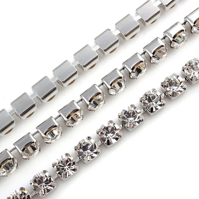 Rhinestone stras ketting