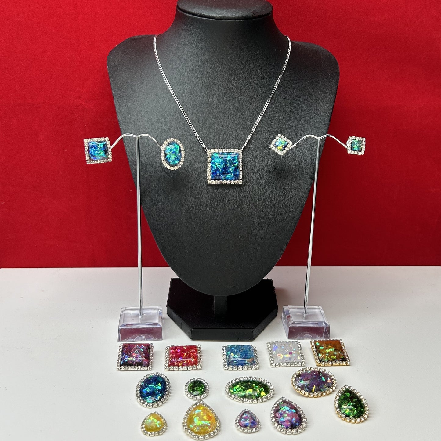 Rhinestone stras ketting