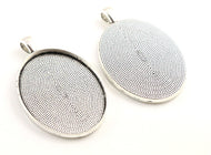 Hanger ovaal met oog L