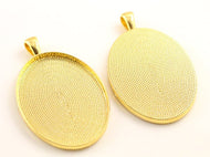 Hanger ovaal met oog L