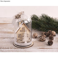 Houten bouwset Winter huis