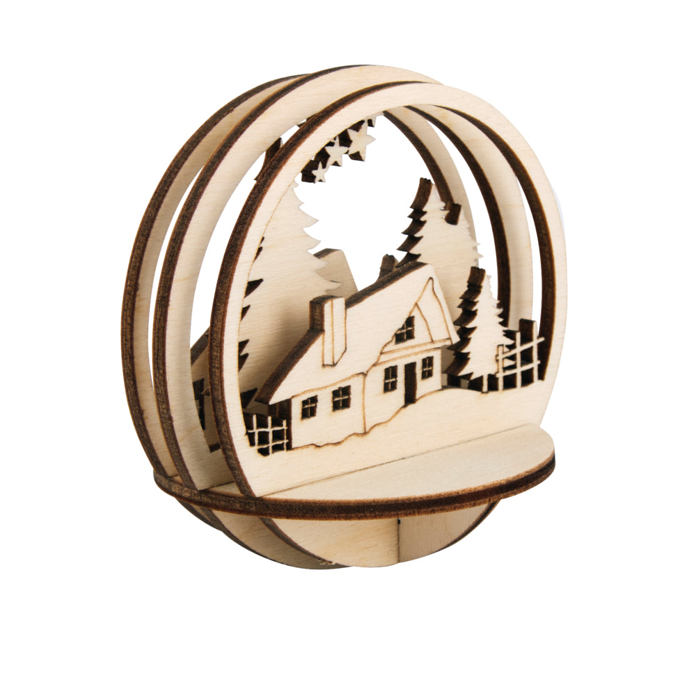 Berghut houten steekdelen