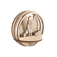 Notenkraker houten steekdelen