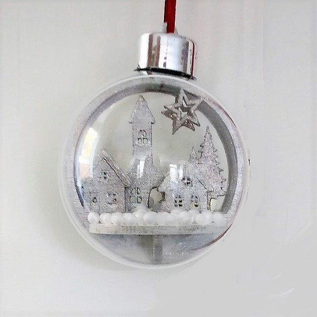 Winter houten steekdelen