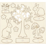 Houten bouwset Pasen