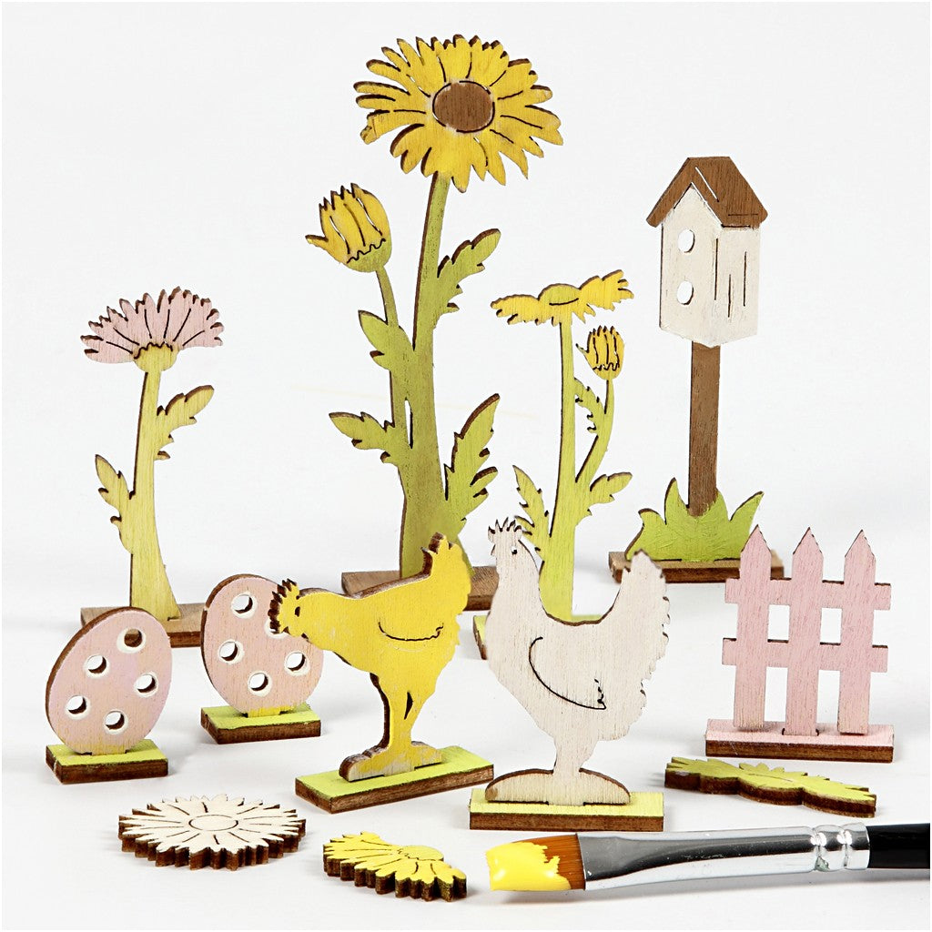 Houten bouwset Pasen