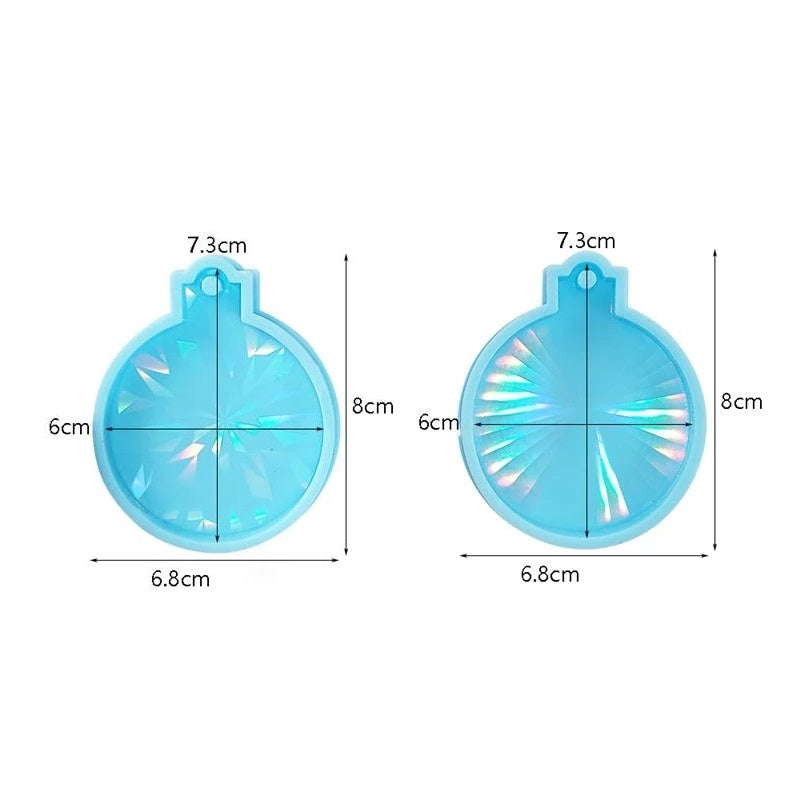 X1 Kerstbal holografisch