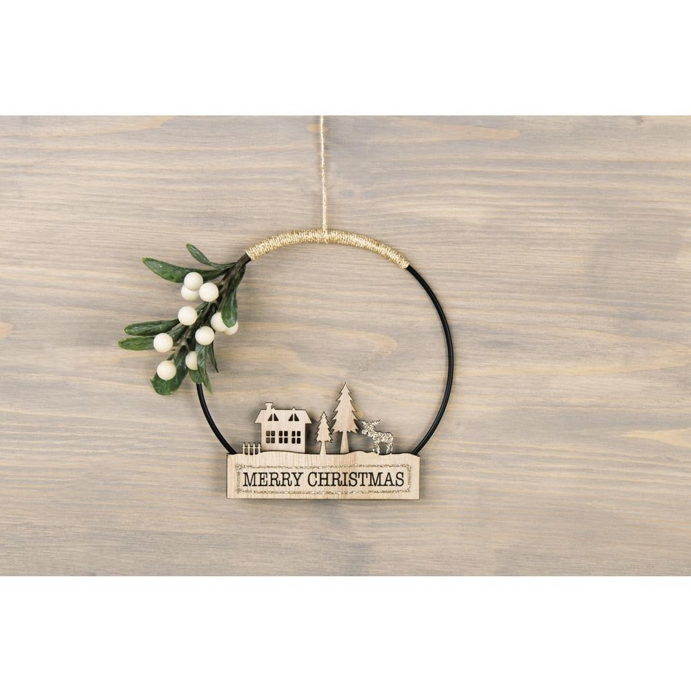 Houten deco met tekst